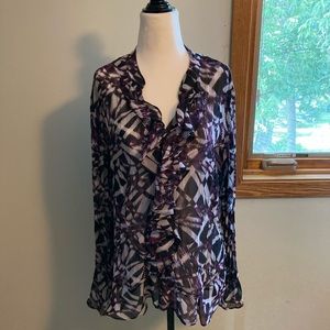 Ladies long sleeve blouse